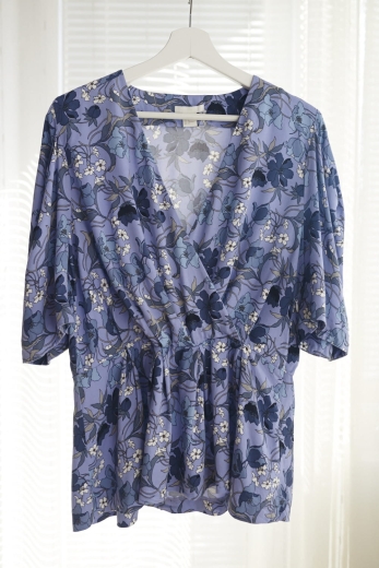 "Sen" bluzka kopertowa H&M 100% wiskoza - XL / 42