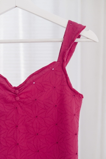 "Pelargonia" top M&S 97% bawełna - S / 36