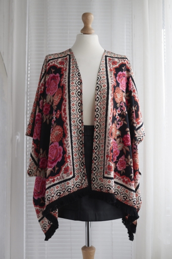"Florence" kimono Indiska 100% wiskoza - S / 36 - XL / 42