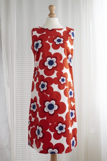 "Twiggy" sukienka M&S 100% bawełna - S / 36 - M / 38
