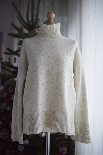 "Straciatella" sweter FWSS wełna - S / 36 - M / 38