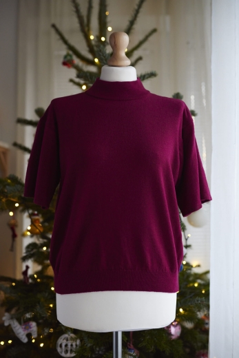 "Wino" sweter St Michael 100% wełna - XL / 42