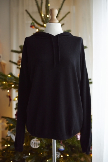 "Czarno to widzę" sweter Cubus 100% merino - M / 38 - L / 40