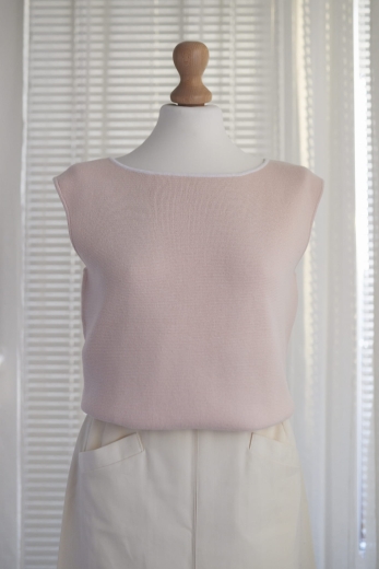 "Cukier puder" sweter PURDEY 100% bawełna - M / 38 - L / 40