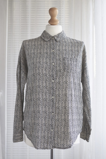 "Zygzak" koszula Scotch & Soda 100% wiskoza - XS / 34 - S / 36
