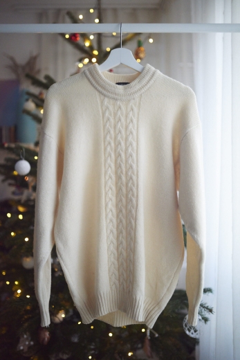 Męski sweter St Michael 100% wełna - M / 38