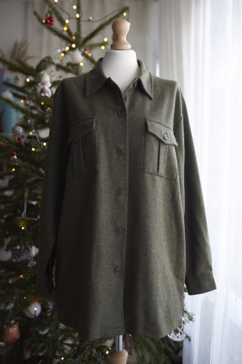 "Leśniczka" narzutka Vero Moda 70% wełna - S / 36 - M / 38