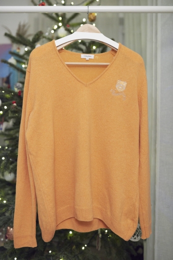 Męski sweter Calvin Klein 80% wełna - XL / 42
