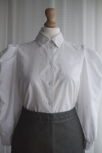 "Poezja III" koszula vintage bawełna - M / 38 - XL / 42