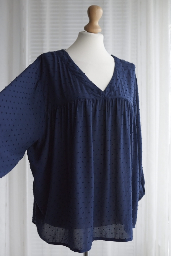 "Nocne niebo" bluzka Hema 100% wiskoza - XL / 42
