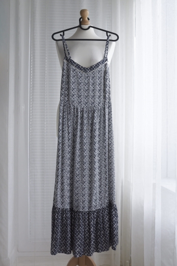 "Oho, to boho" sukienka M&S 100% wiskoza - XS / 34