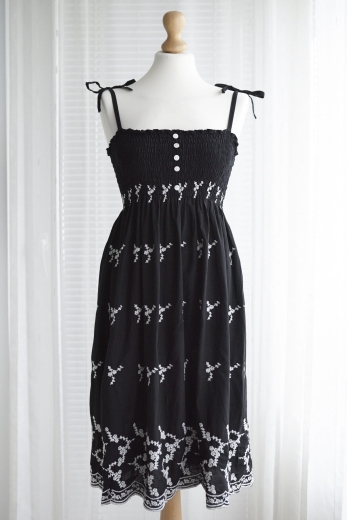"Kocham retro" sukienka 100% bawełna - XS / 34