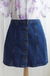 "Oldschoolowa dziewczyna" spódnica Denim & Co. - M / 38
