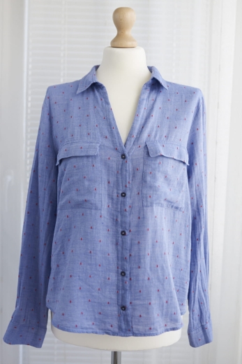 "Czerwone ciapki" koszula Zara - L / 40