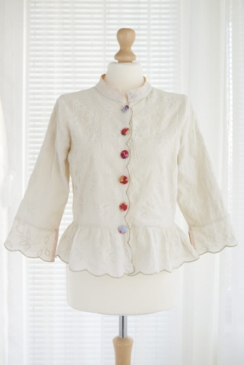 "Arlekin" żakiet vintage Jade Jagger - M / 38