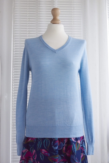 "Obłok" sweter Uniqlo wełna - XS / 34