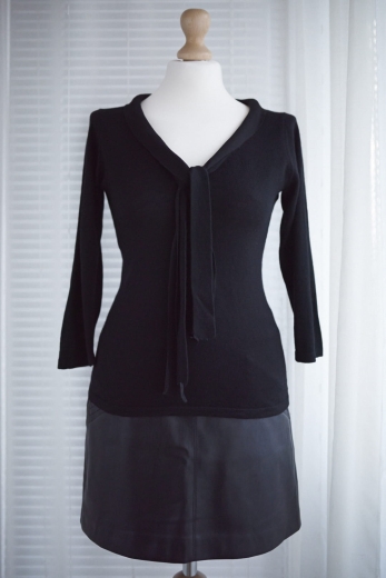 "Jakby luksusowo" sweter Banana Republic jedwab kaszmir - XS / 34