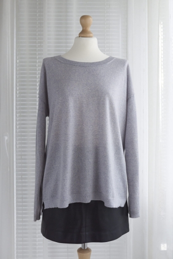 "Mglisty poranek" sweter Jake's wełna merino - XL / 42 - XXL / 14