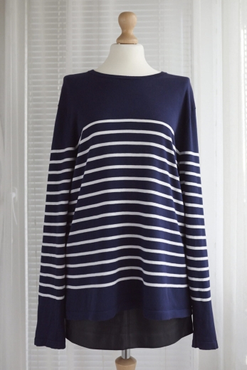 "Klasyk w paski" sweter Polo Ralph Lauren bawełna - M / 38