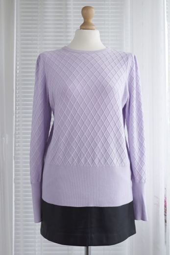 "Lody w wafelku" sweter M&S wiskoza - L / 40