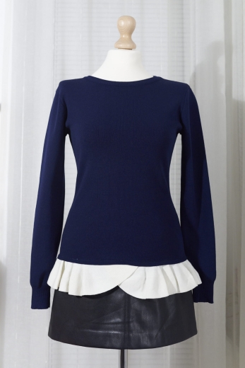 "Syrenka" sweter Vintage Dressing 80% wiskoza - S / 36 - M / 38