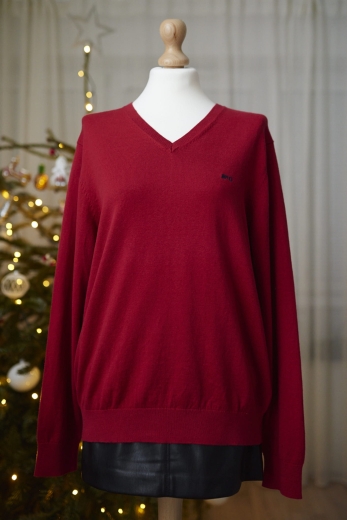 "Stała w uczuciach" sweter 70% bawełna 30% wełna - XL / 42 - XXL / 44