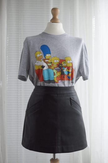 "The Simpsons" koszulka z nadrukiem - M / 38
