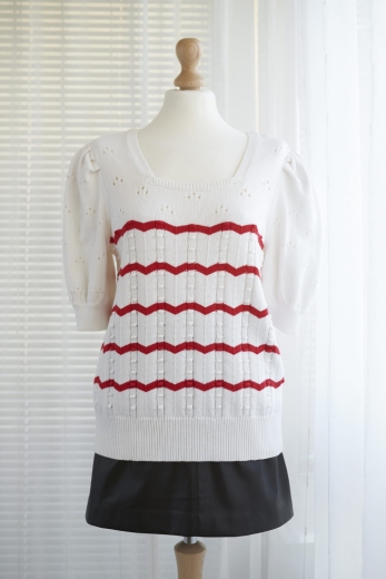 "Bocian" sweter F&F 100% bawełna - L / 40