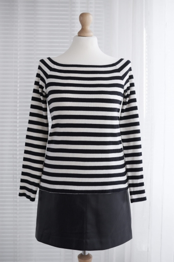 "Zebra" sweterek Vero Moda 95% bawełna - M / 38 - L / 40