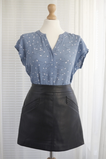 "Wietrzny dzień" bluzka Minimum 100% wiskoza - S / 36