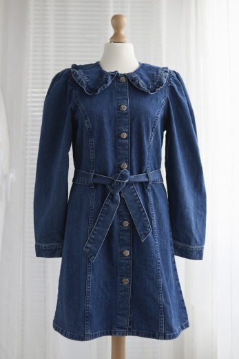 "Retro denim" sukienka Only 100% bawełna (metki) - S / 36