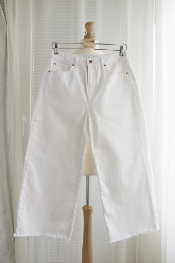 "Wiosenny basic" River Island jeansy culloty - L / 40