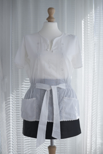 "Ballady i romanse" bluzka vintage 100% bawełna - S / 36 - M / 38