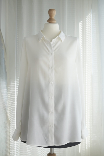 "Biała klasyka" koszula Kappahl 100% wiskoza - XXXL / 46