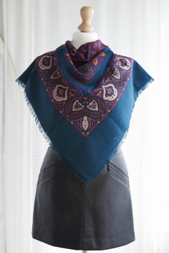 "Kalejdoskop II" chusta w ornamenty